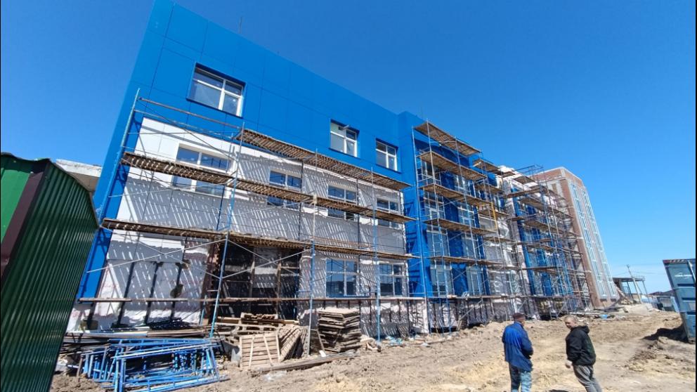 Строительство поликлиники в Михайловске планируется завершить до конца года