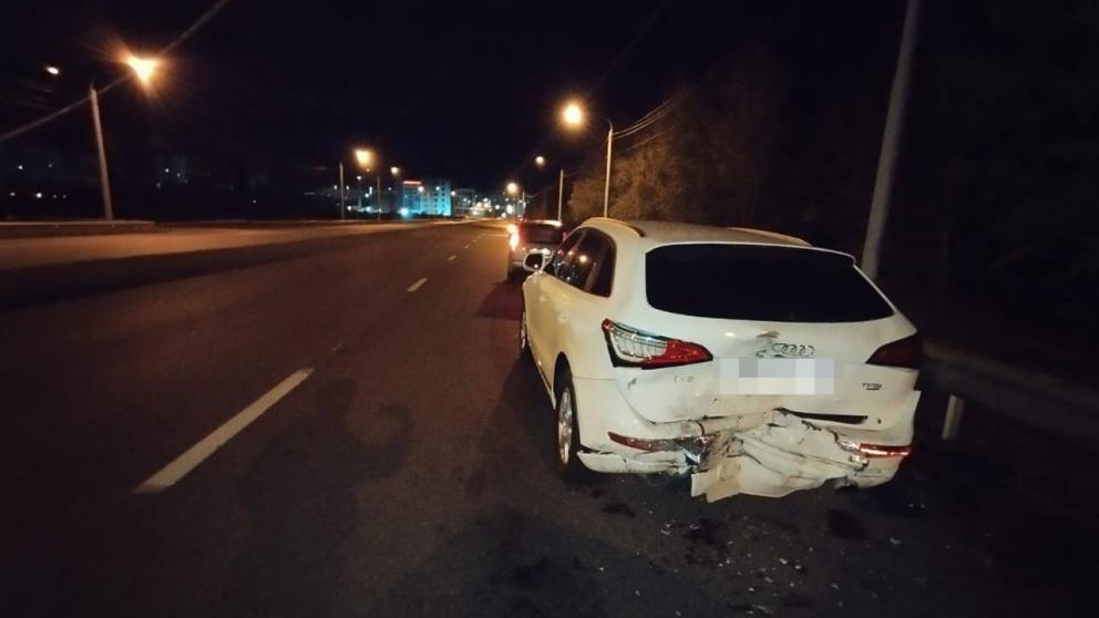 Два человека получили травмы при столкновении автомобилей в Ставрополе