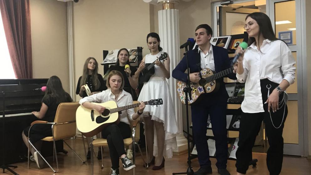 Клуб «Вдохновение» привлекает творческих студентов СКФУ