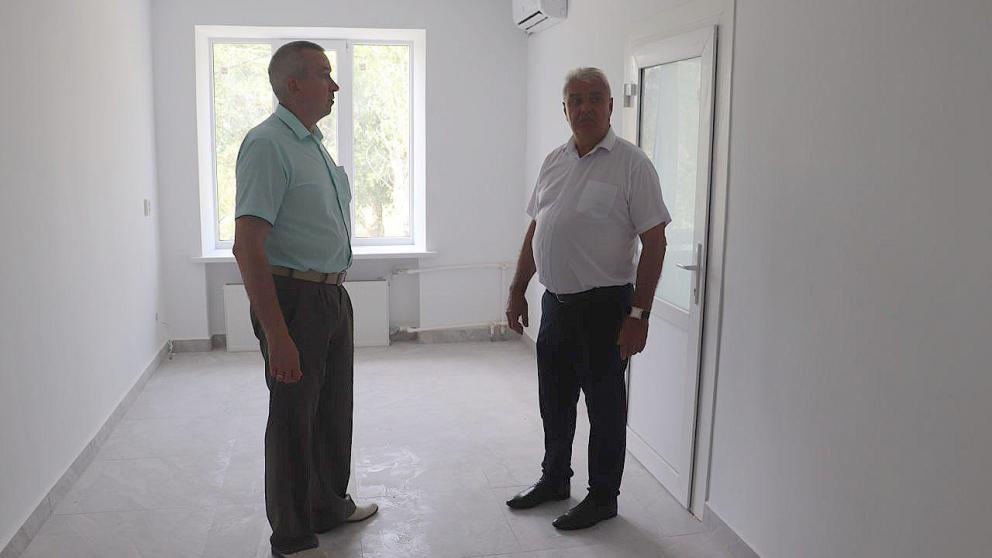 В Новоселицком округе Ставрополья завершается капремонт поликлиники