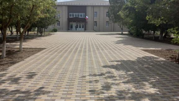 Территорию Дома культуры благоустроили в Георгиевском округе Ставрополья