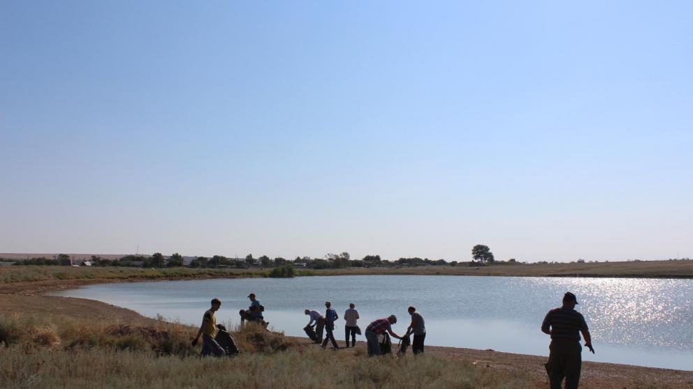 На Ставрополье от мусора очистили более 280 км прибрежной полосы