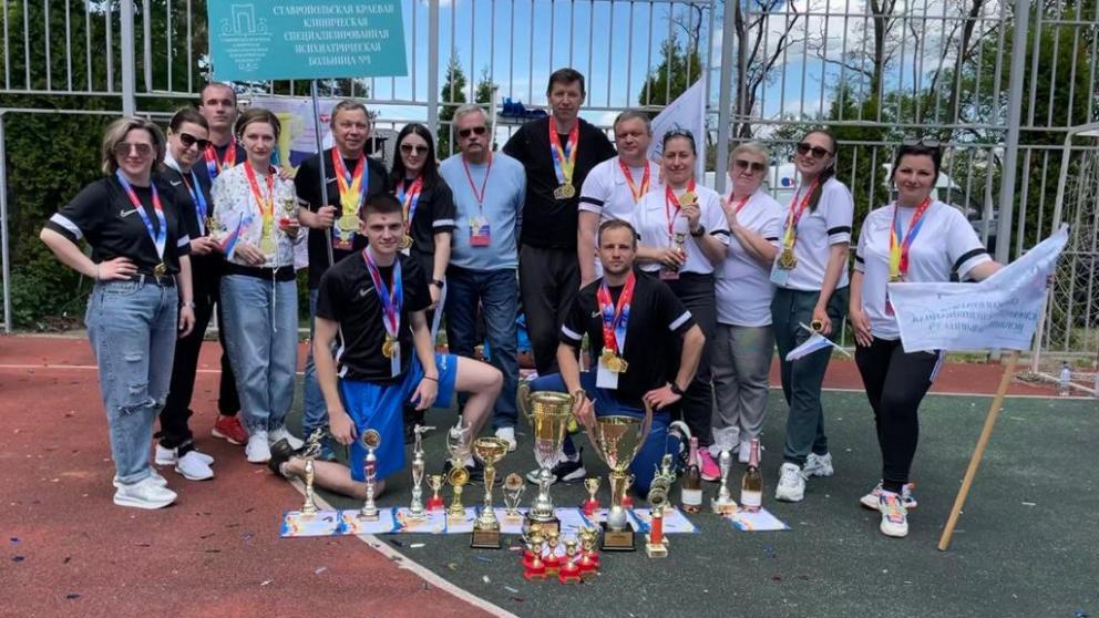 Состоялась традиционная спартакиада работников здравоохранения Ставрополья