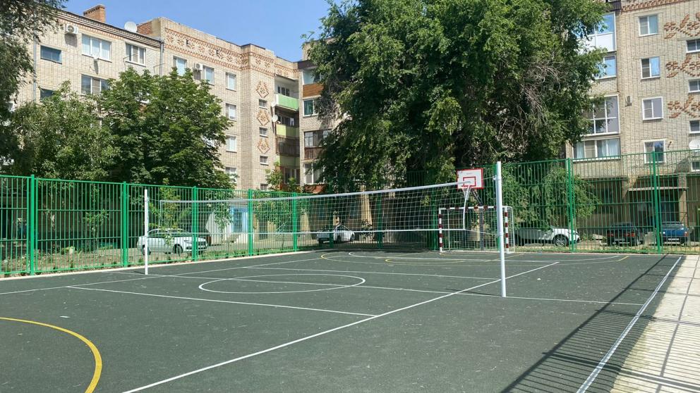 В Ипатовском округе растёт число спортплощадок и детских зон
