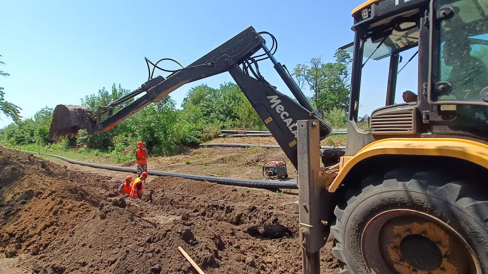 На Ставрополье ремонтируют ещё один водовод