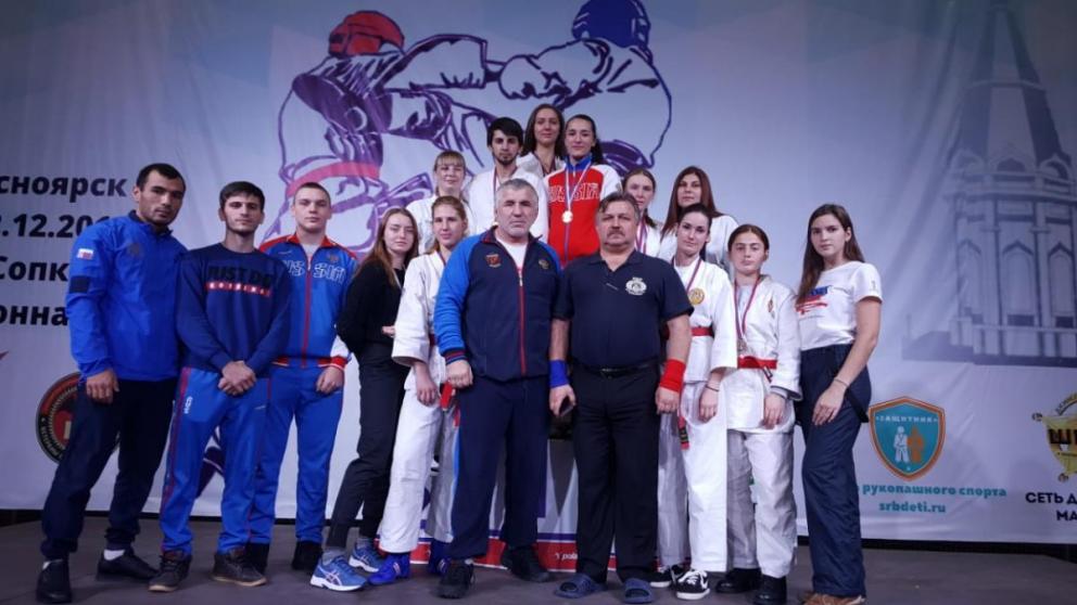 Ставропольские спортсмены завоевали 10 медалей чемпионата России по рукопашному бою