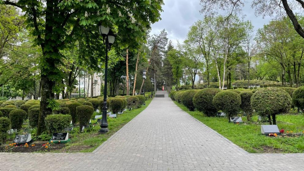 В Кисловодске отремонтировали 1300 надгробий воинских захоронений