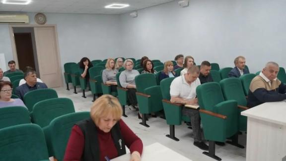 На планерке в администрации Андроповского округа обсудили текущие вопросы