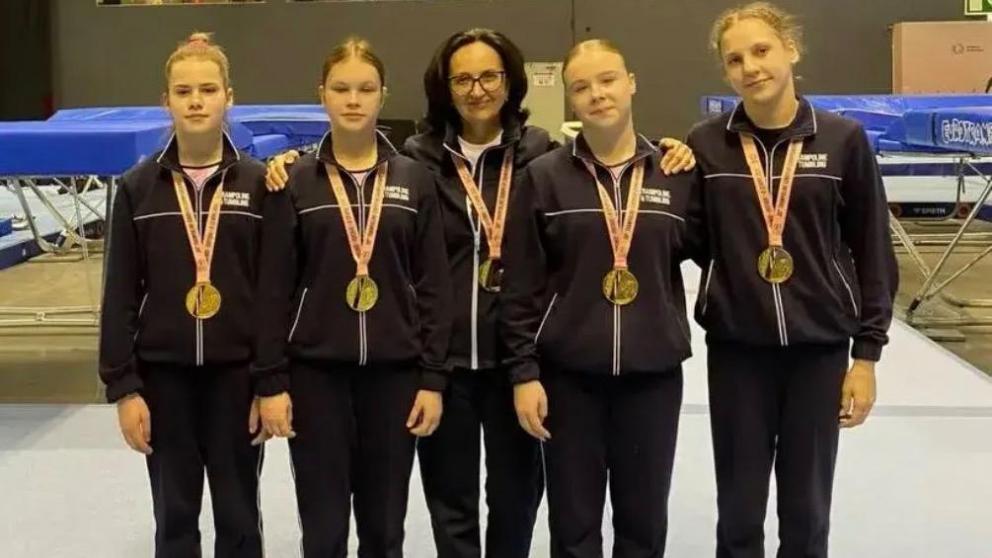 Ставропольские спортсменки завоевали 7 золотых медалей на батуте