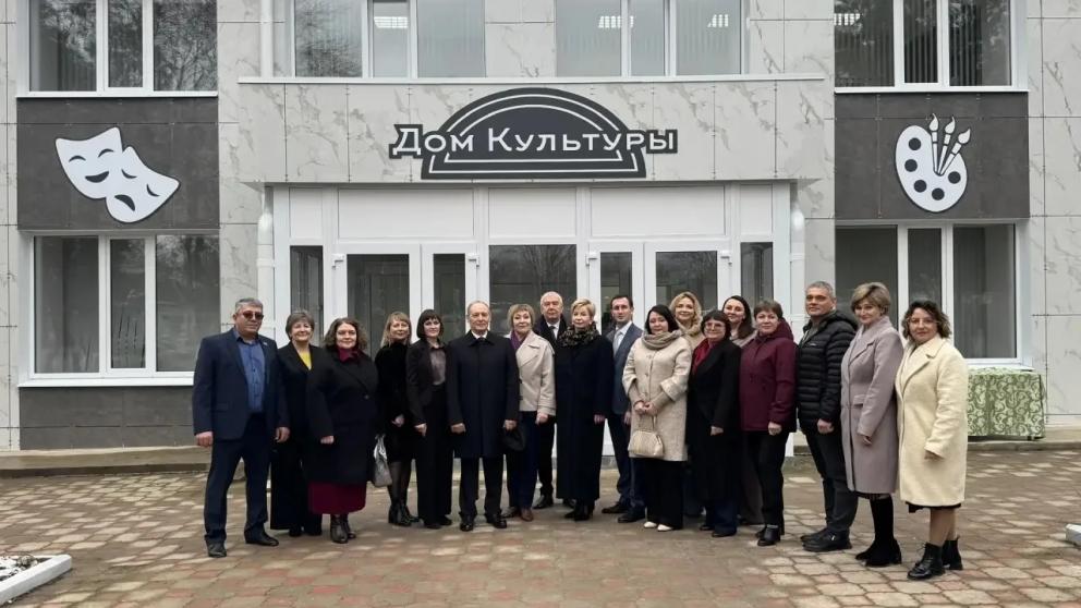 В Труновском округе Ставрополья открыли обновленный Дом культуры
