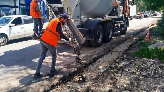 В Кисловодске продолжается ремонт улиц Седлогорская и Октябрьская