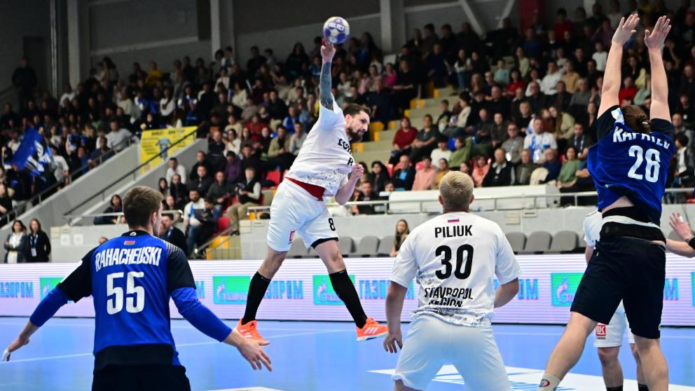 Гандболисты ставропольского «Виктора» в Буденновске одолели белорусов из «Машеки»