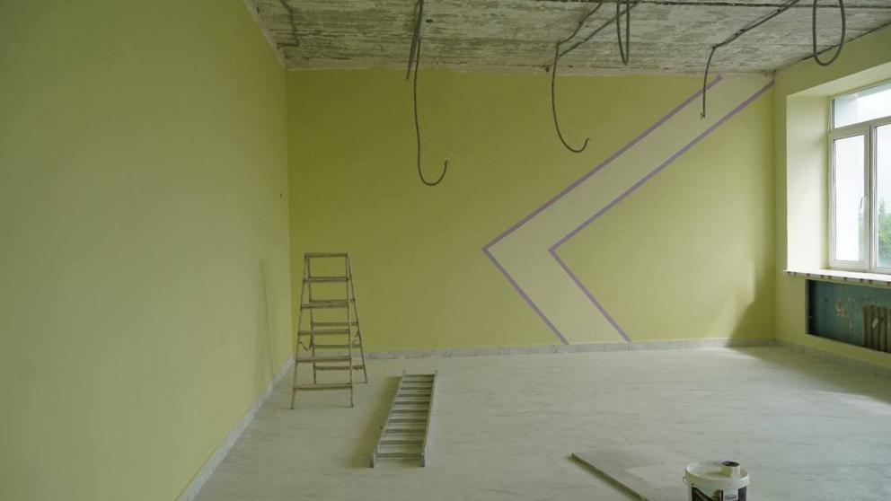 Капремонт в двух школах Андроповского округа Ставрополья идет согласно графику