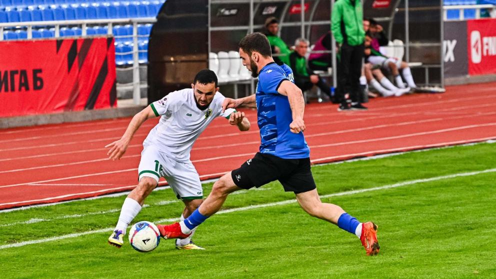 Футболисты ставропольского «Динамо» потерпели поражение в Назрани