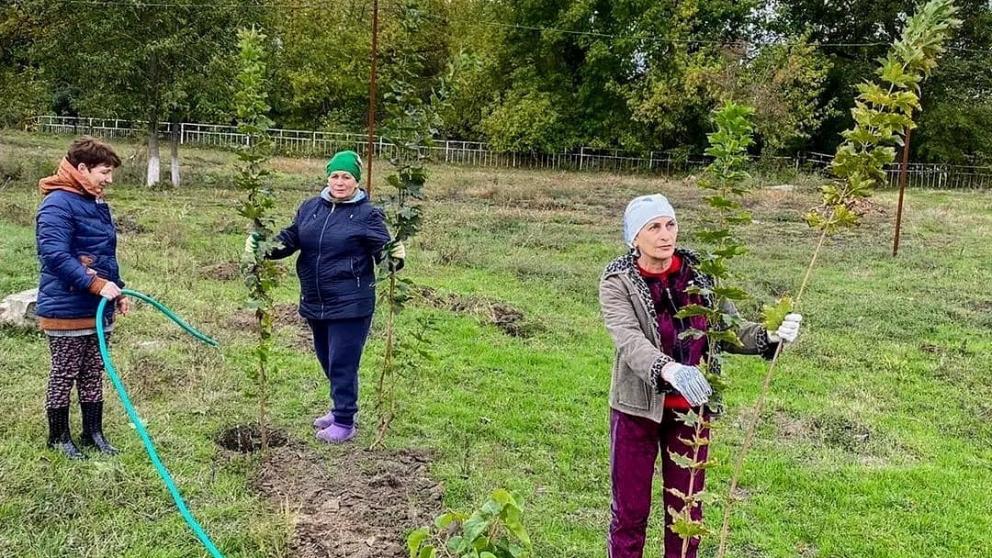 В Курском округе Ставрополья проходят осенние субботники