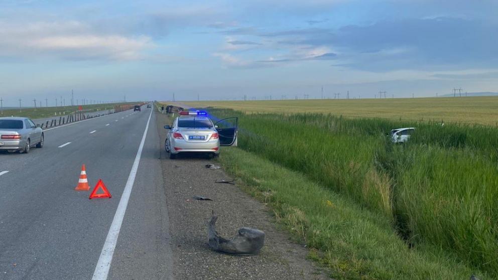 Начинающий водитель устроил ДТП с двумя пострадавшими на Ставрополье