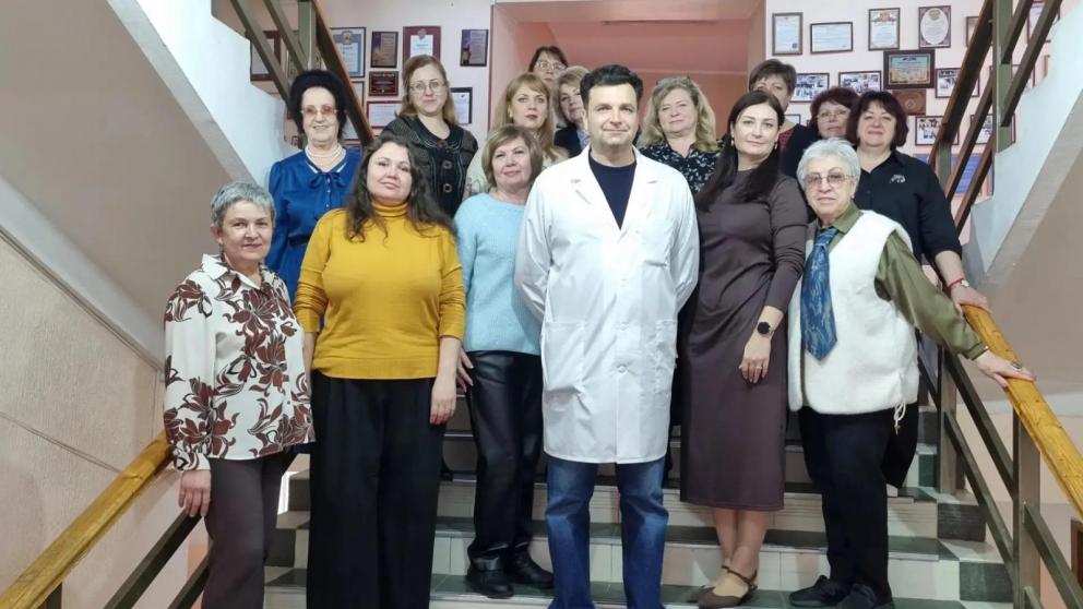 В лицее Ставрополя профосмотр педагогов провёл врач-онколог  