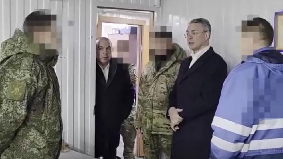 Губернатор Ставрополья побывал на позициях бойцов ПВО