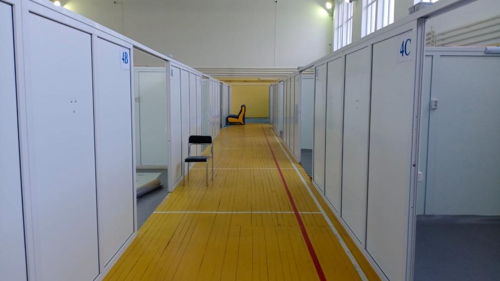 В Ставрополе под ковидный госпиталь переоборудуют спортзал