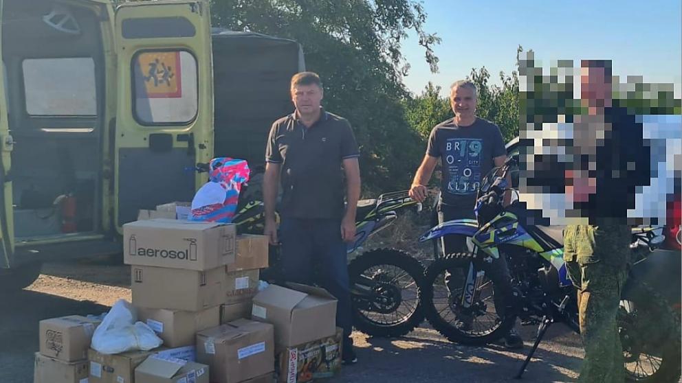 Очередной полезный груз в зону СВО доставили из Минераловодского округа