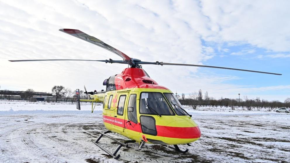 Борт санавиации доставил тяжелобольного из Будённовского округа в Ставрополь
