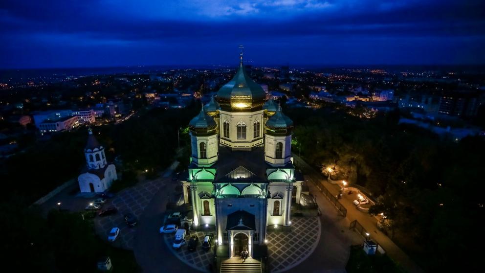 На Ставрополье продолжается традиция перенесения креста, освящённого в Иерусалиме