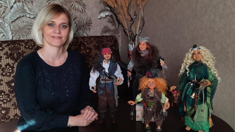 Необычных кукол делает ставропольская мастерица из Новоалександровского округа