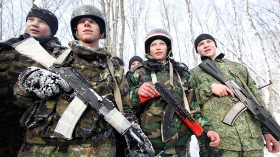 Занятия с уборкой совместили ставропольские кадеты