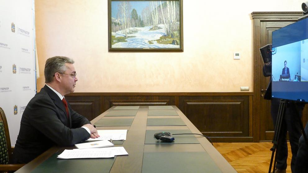 Глава Ставрополья поздравил Евгения Моисеева с новой должностью