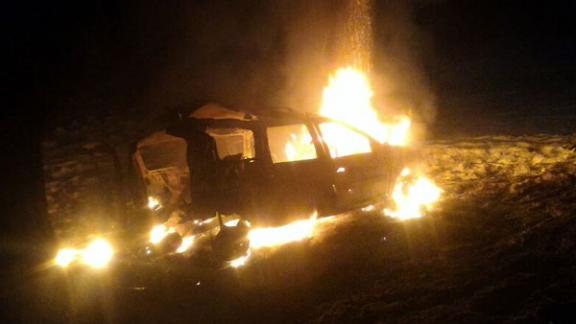 На Ставрополье водитель и пассажир «Лады Ларгус» пострадали в ДТП, съехав в кювет