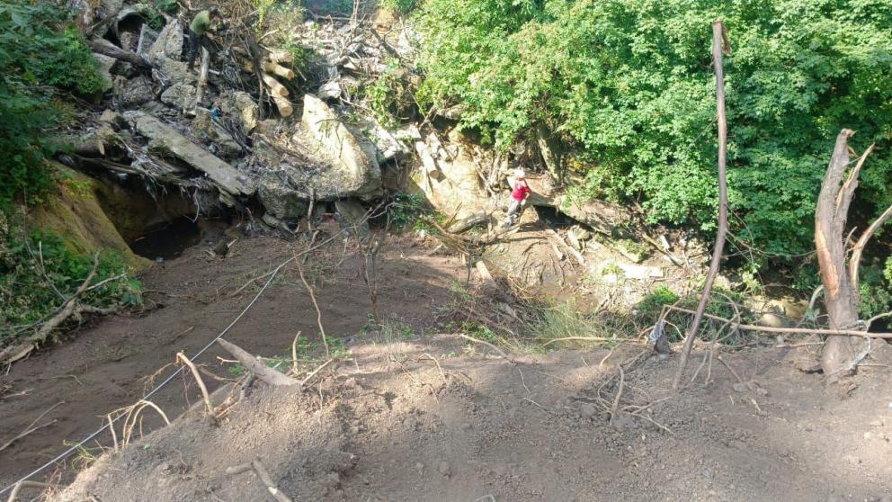 В Ставрополе восстановливают выпуск сети дождевой канализации на улице Космонавтов