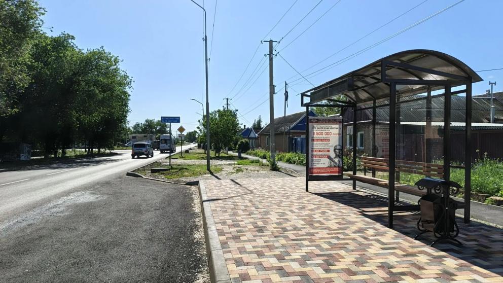 В Ипатовском округе Ставрополья завершился ремонт дороги