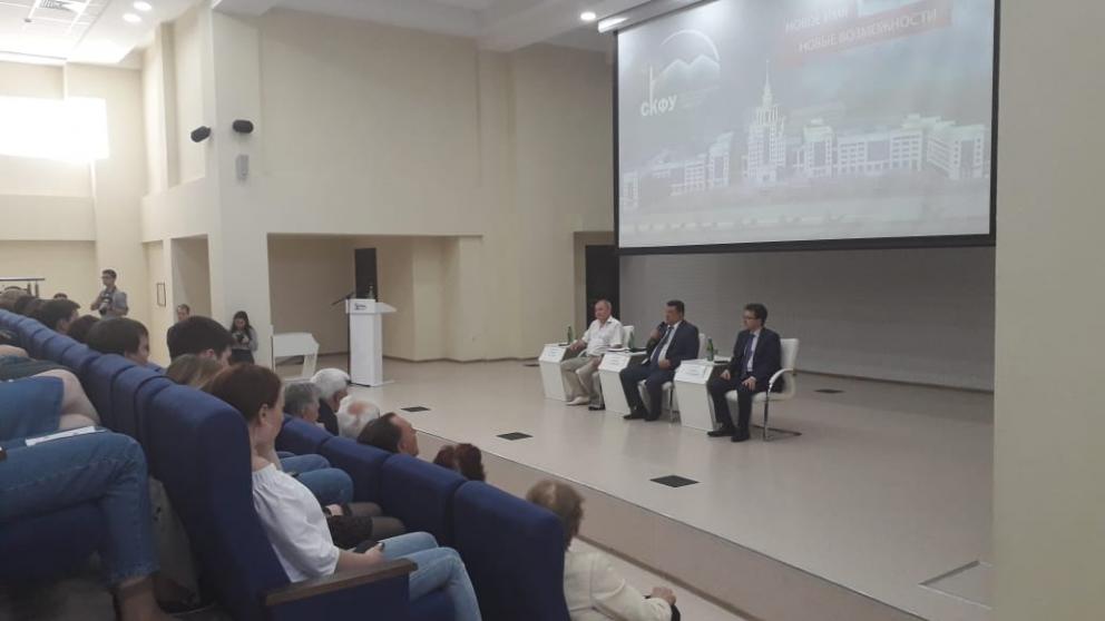 Председатель Союза журналистов России Владимир Соловьёв впервые прибыл в Ставрополь