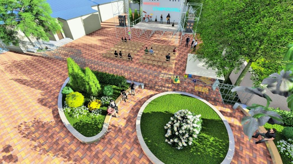 В Ставрополе меценаты помогут создать парковку возле нового сквера