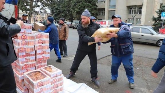 В Пятигорске собрали более 20 тонн гуманитарной помощи для беженцев Донбасса