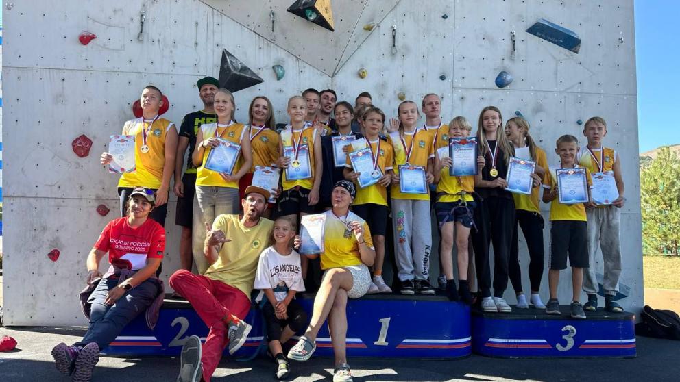 В Кисловодске прошли чемпионат и первенство края по скалолазанию