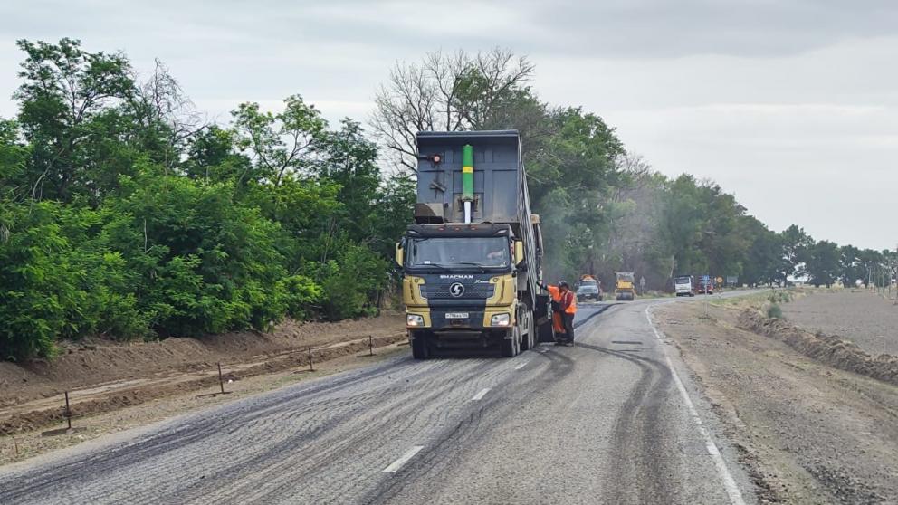 На Ставрополье по нацпроекту ремонтируют дороги Курская – Каясула