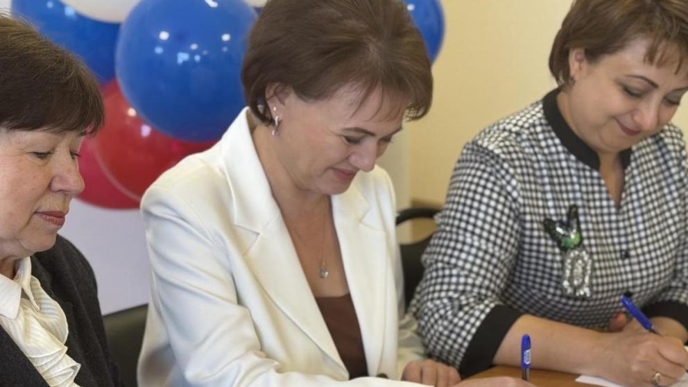 В Красногвардейском округе открылся Центр общения пожилых людей