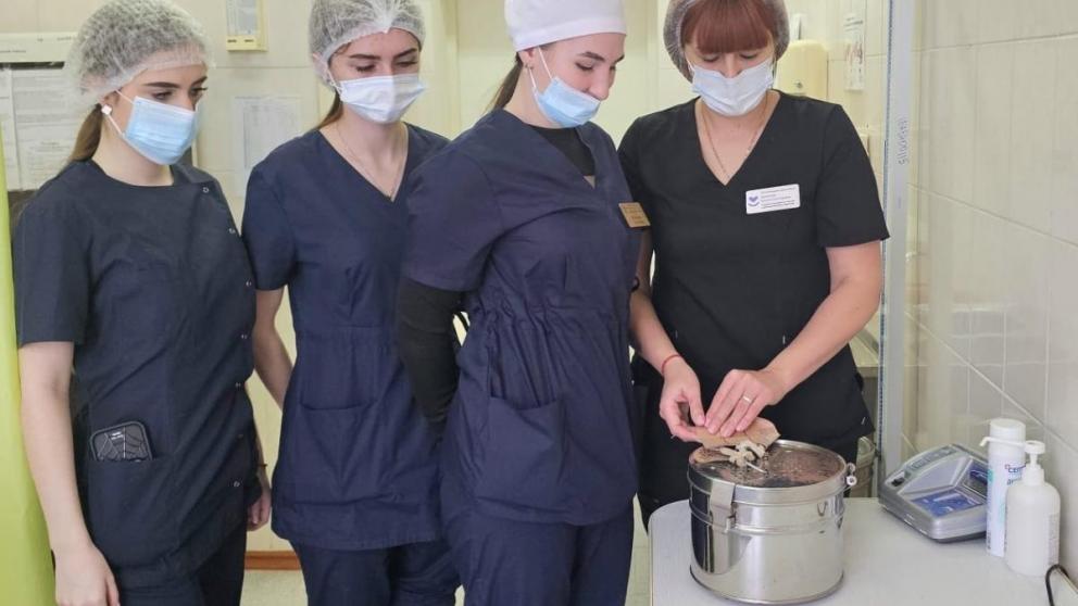 Будущие медики проходят практику в Железноводской городской больнице