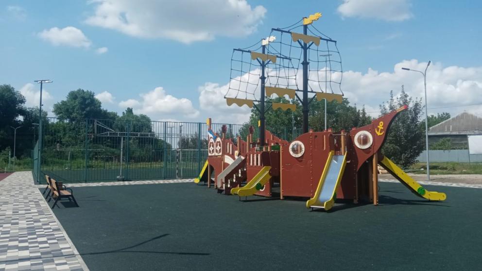 Новый парк появился в селе Предгорного округа Ставрополья