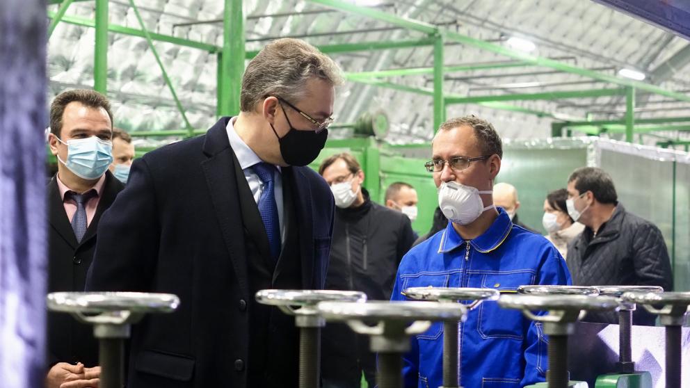 В Невинномысске запустили первую производственную линию «Металлоизделия»