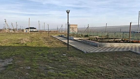 В селе Курсавка создают зону активного отдыха 