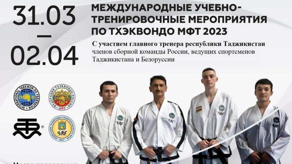 Международные сборы по тхэквондо пройдут в Ставрополе