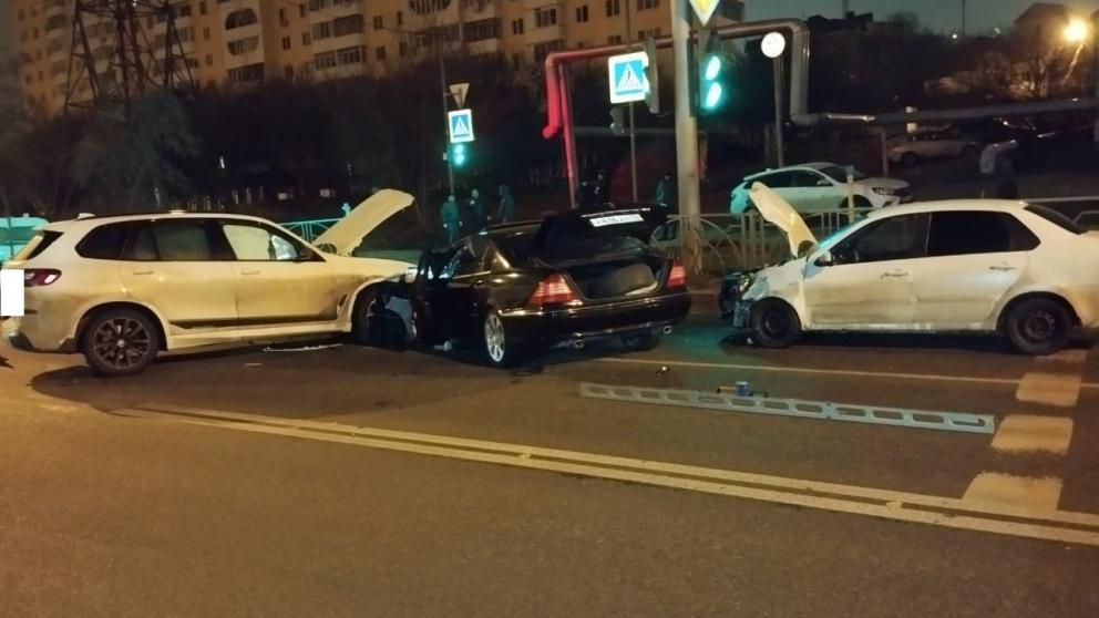 Тройное ДТП с одним пострадавшим произошло в Ставрополе