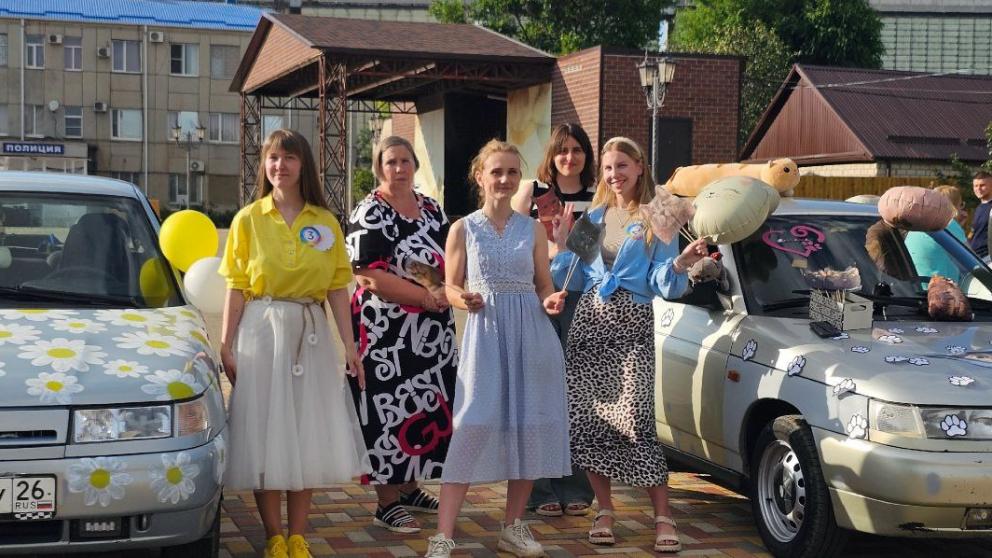 В Грачёвском округе прошли соревнования среди автоледи