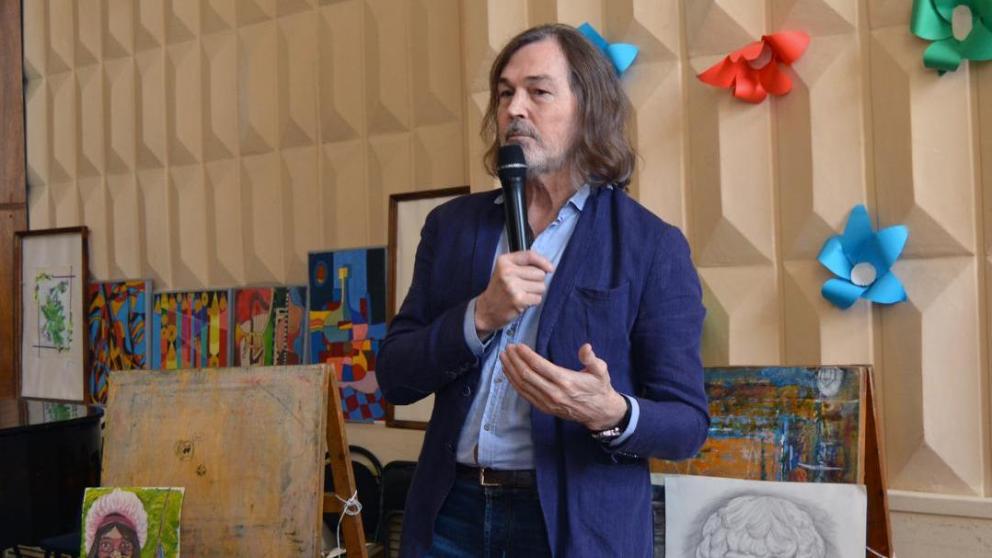 Академик РАХ Никас Сафронов встретился с жителями Ессентуков