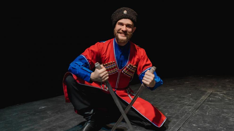 Медаль за героизм и отвагу – артисту ансамбля «Ставрополье»