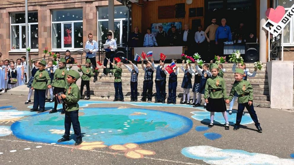 В селе Юца на Ставрополье отметили годовщину образования ДНР