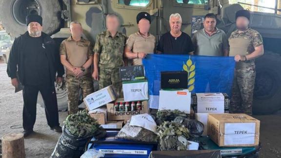 Делегация Новоселицкого округа Ставрополья доставила груз в зону СВО