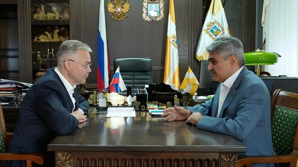 Губернатор Владимиров обсудил с депутатом Госдумы Нечаевым поддержку бойцов СВО